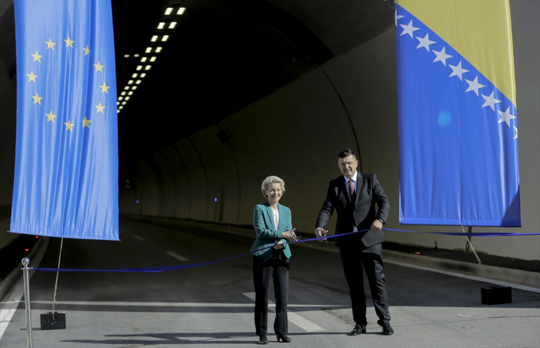 Tegeltija i Von der Leyen otvorili novoizgrađeni tunel Ivan na Koridoru Vc