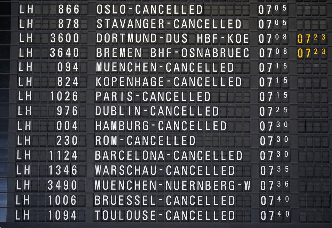 Počeo štrajk pilota Lufthanse: Otkazano skoro 800 letova