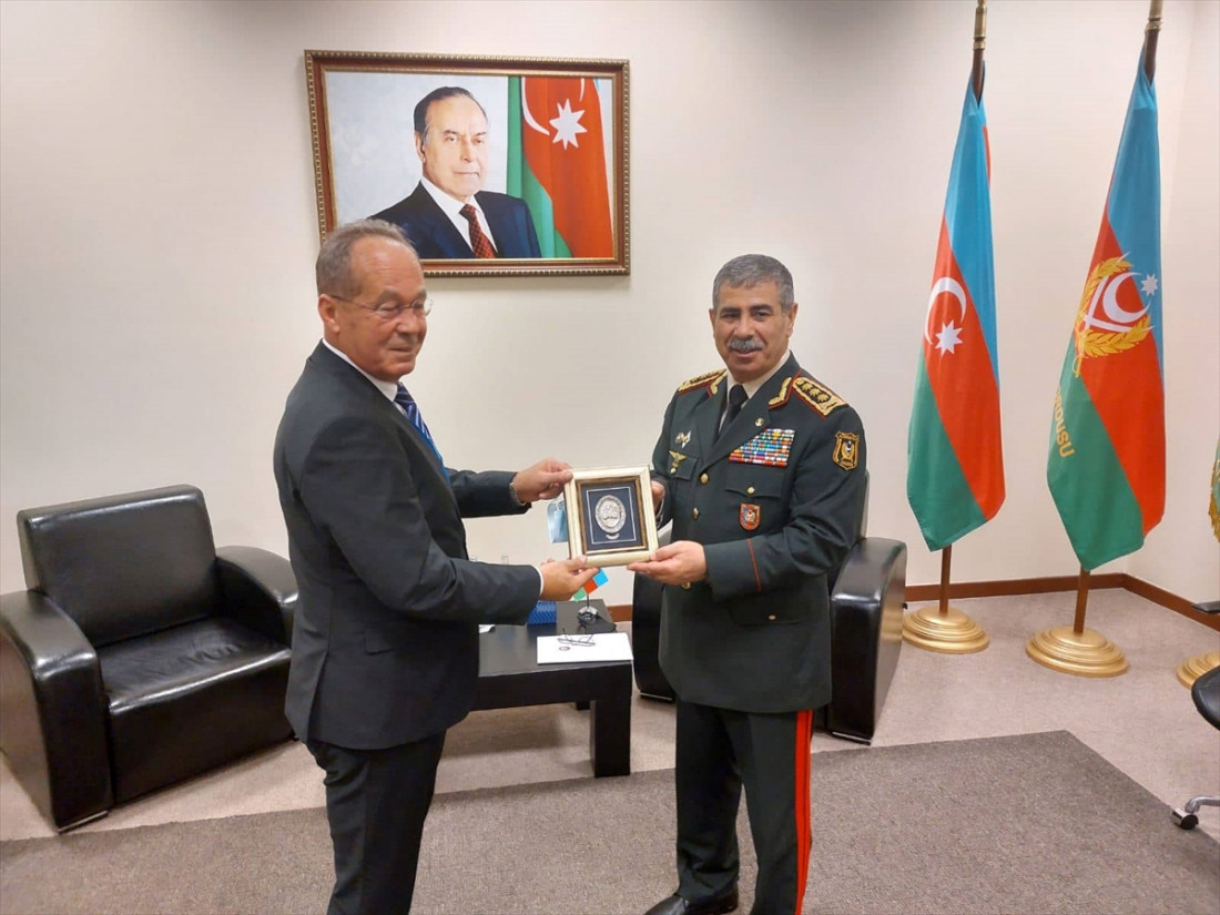 Podžić - Hasanov: Sagledati mogućnosti u cilju uspostavljanja bilateralno-vojne saradnje BiH i Azerbejdžana