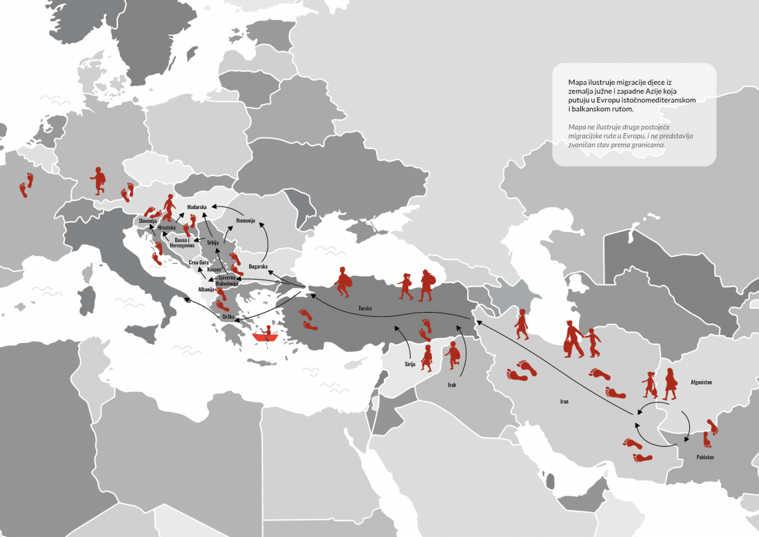 Djeca koja migriraju u EU balkanskom rutom izložena zastrašujućem nasilju