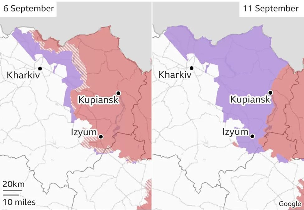 Kremlj priznao poraz u Harkovskoj oblasti