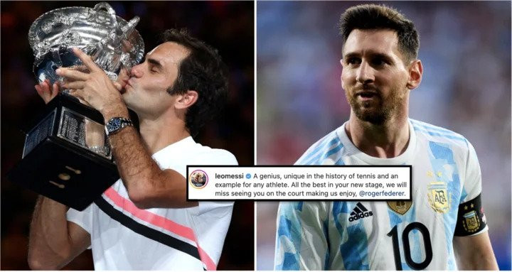 Messi: Federer je genije i primjer za svakog sportistu