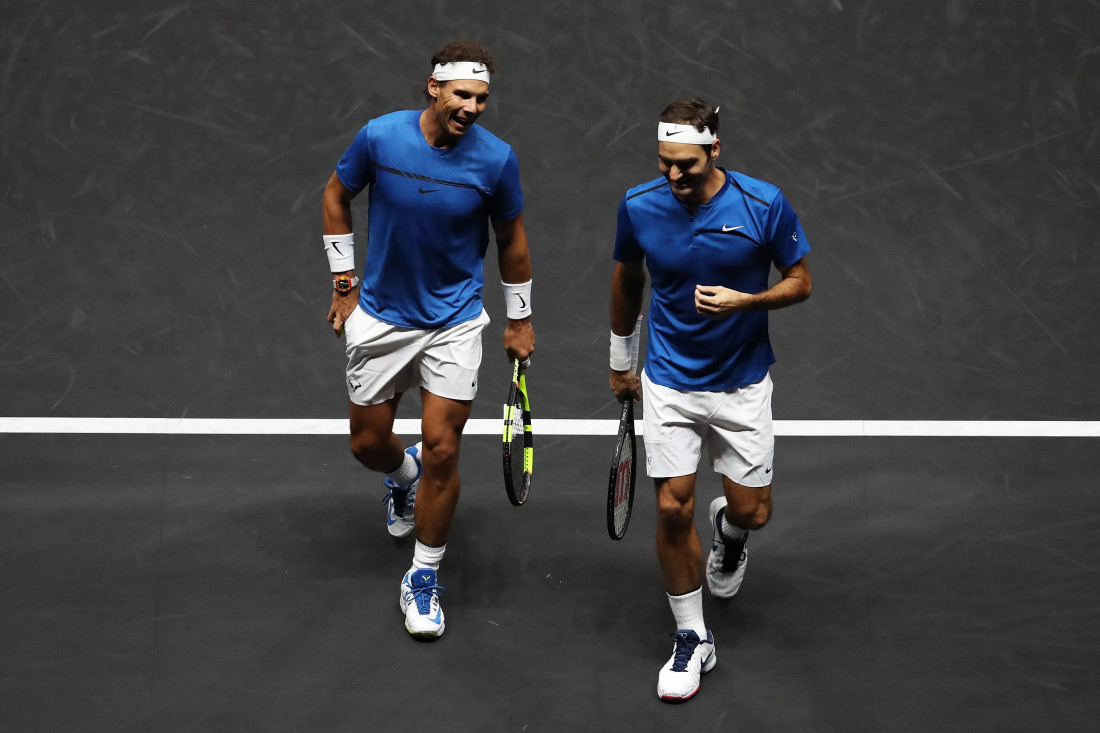 Federer i Nadal igraju u doubleu na Laver kupu
