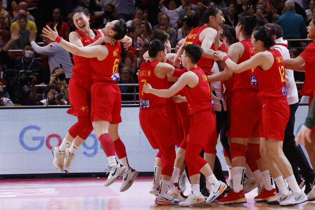 Košarkašice Kine u finalu Svjetskog prvenstva