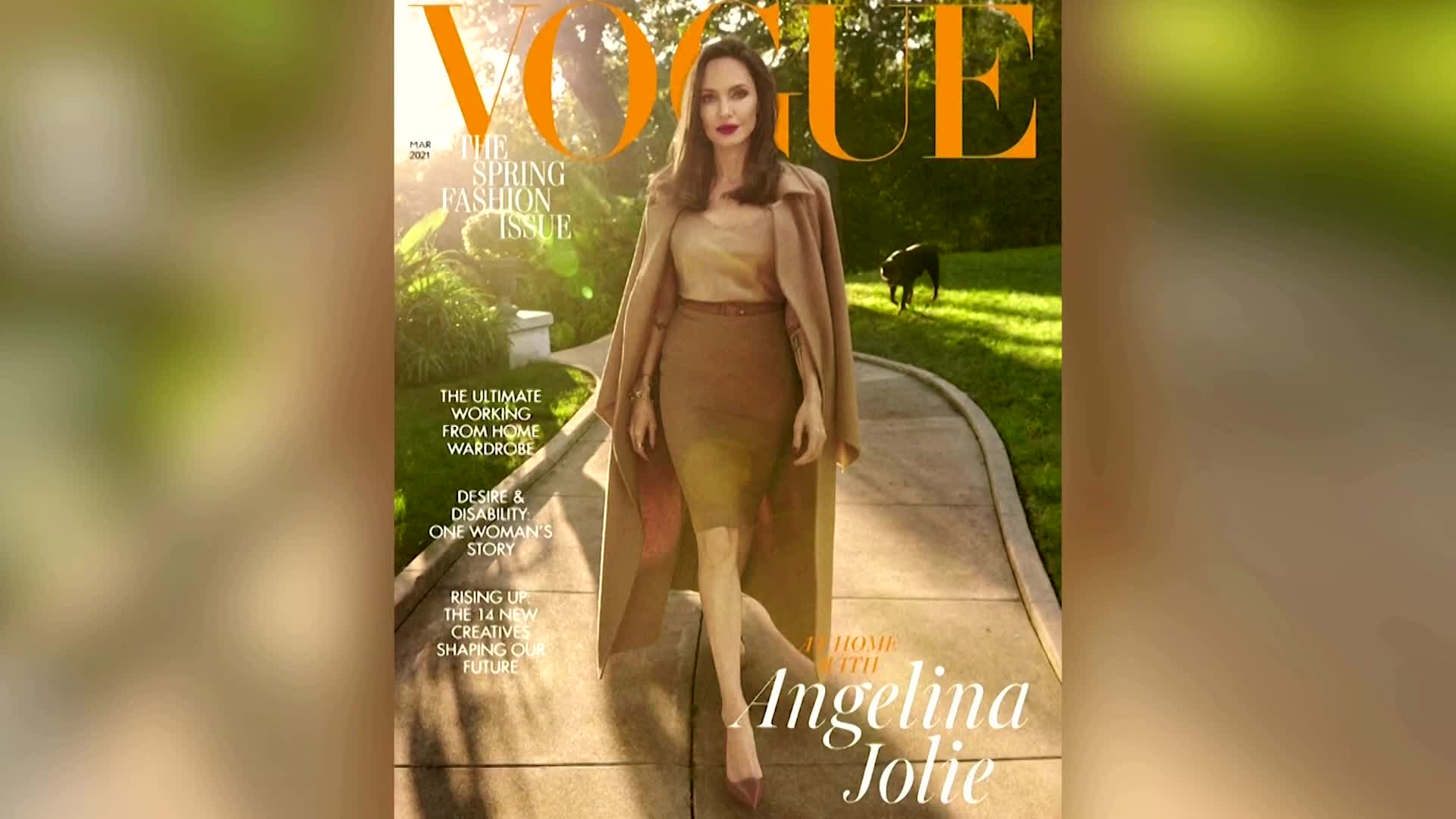 Angelina Jolie na naslovnoj strani Voguea