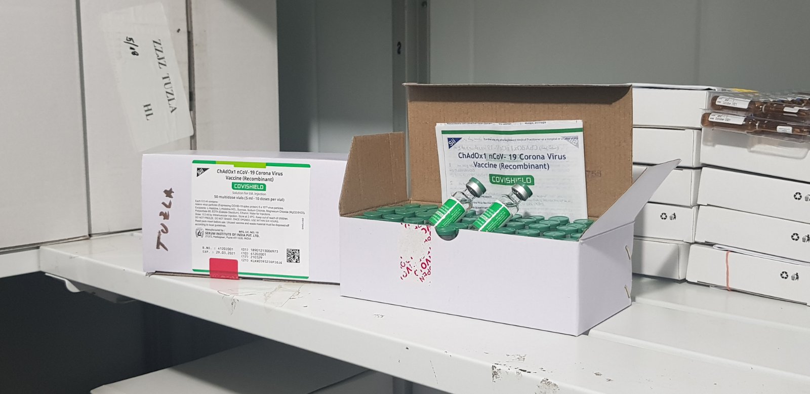 Vakcine AstraZeneca stigle u TK