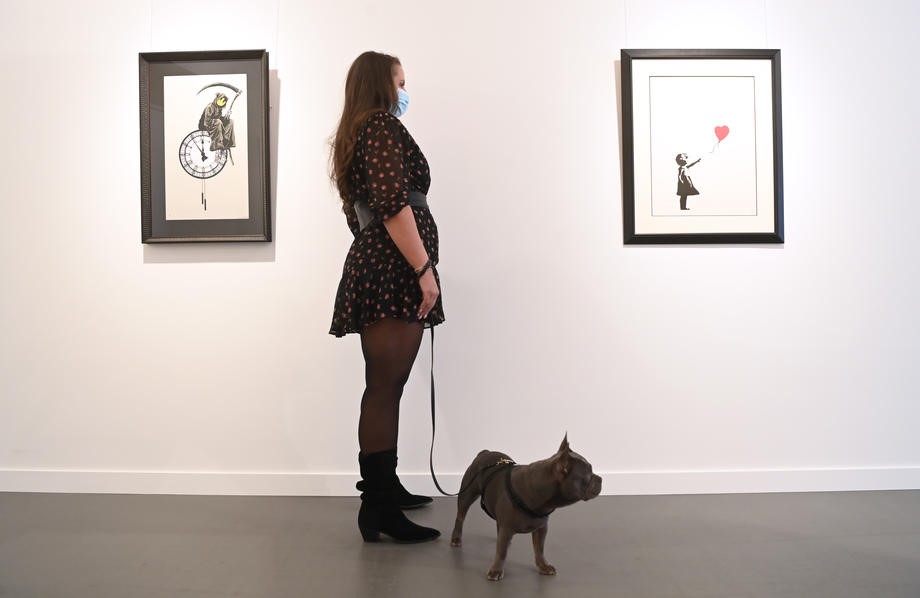 U Briselu izložba djela uličnog umjetnika Banksyja