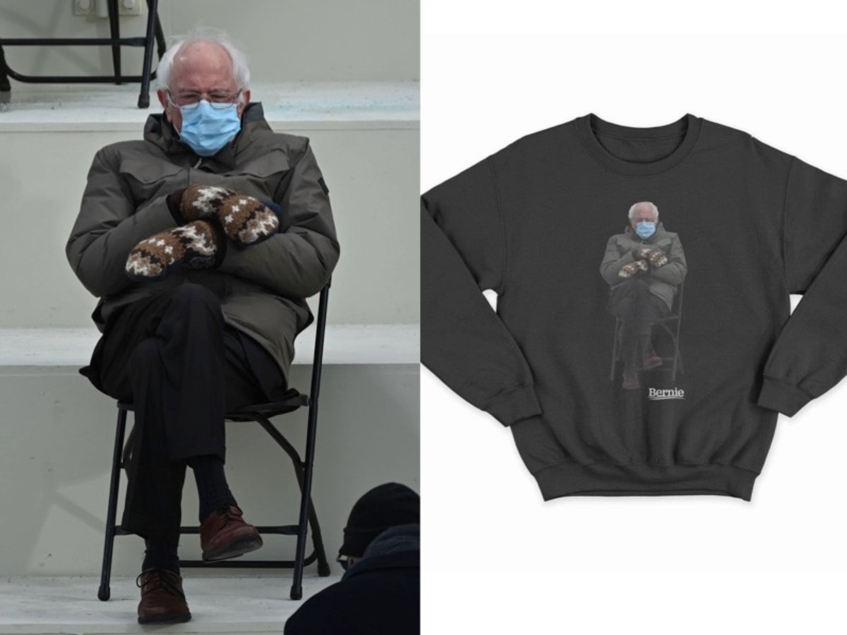 Prodajom majica s viralnom fotografijom, Bernie Sanders pomaže sugrađanima
