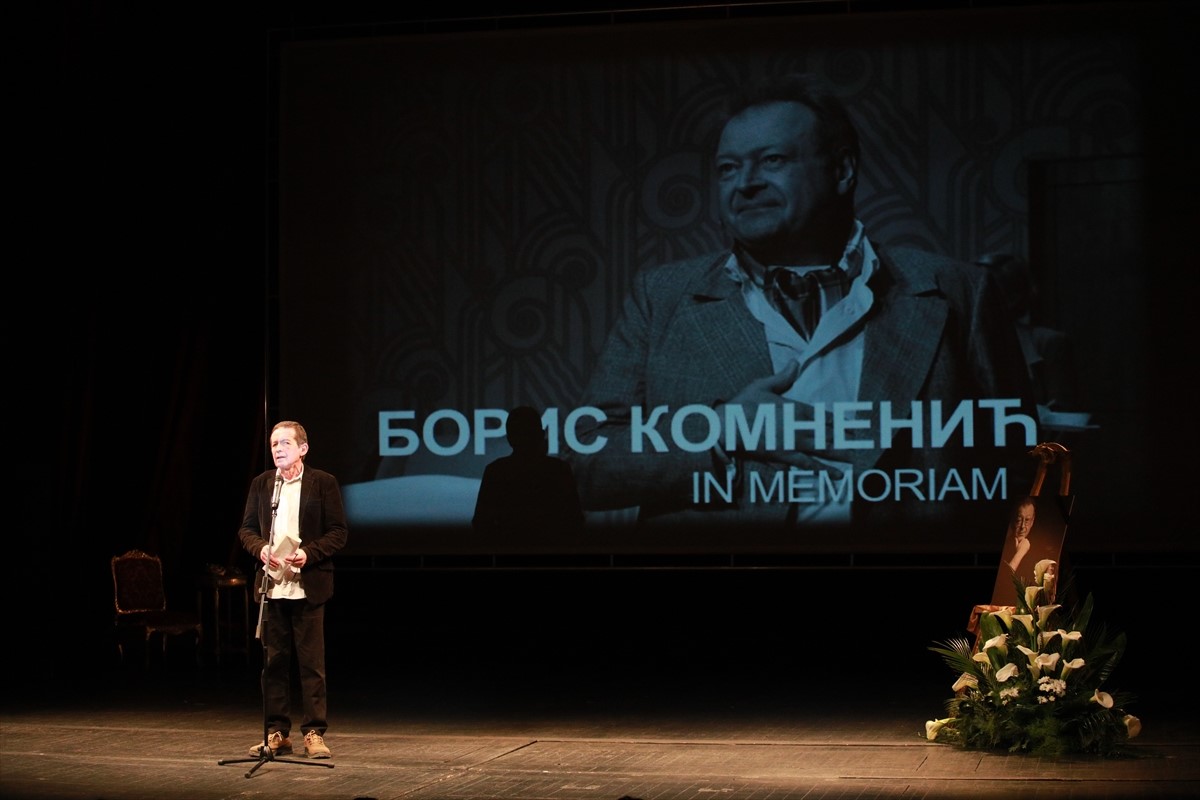 Komemorativni skup glumcu Borisu Komneniću u Beogradu: Bio je izuzetan glumac i iskren čovjek