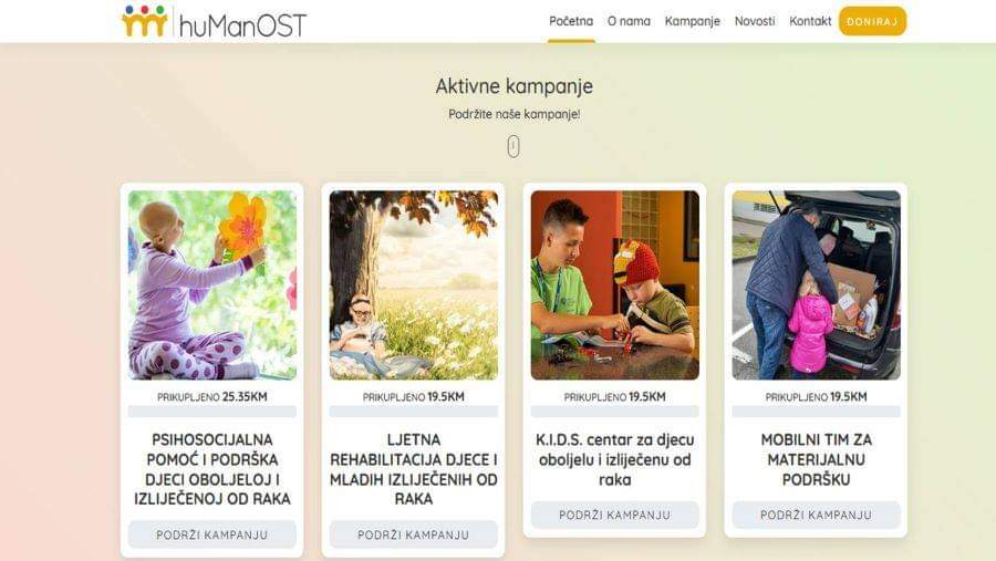 Predstavljena huManOST.ba: Online platforma za podršku djeci i mladima oboljelim i izliječenim od raka