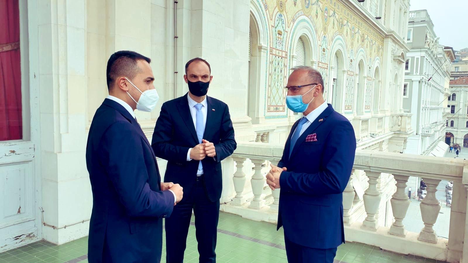 Logar, di Maio i Grlić Radman o "non paperu" i Balkanu