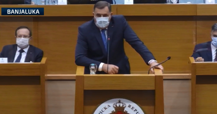 Politički igrokaz o razdruživanju u Narodnoj skupštini RS-a