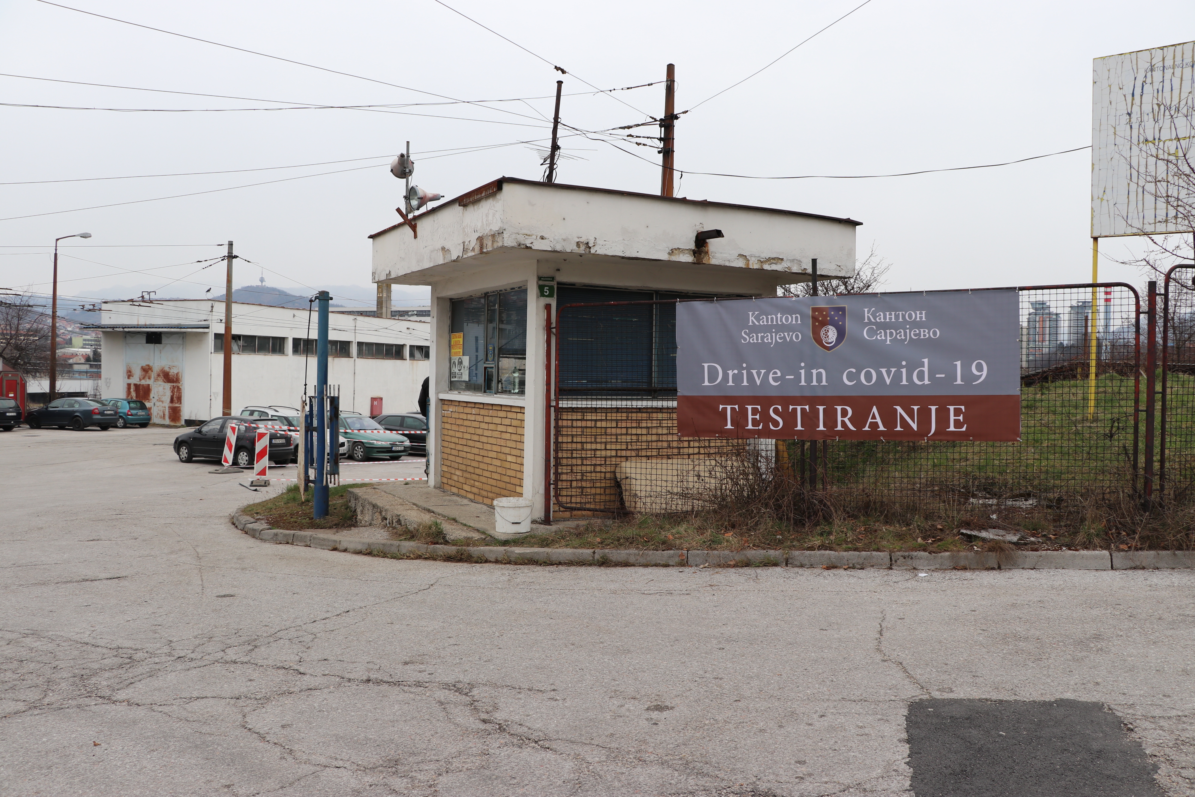Od sutra počinje s radom još jedan punkt za drive-in testiranje u Sarajevu