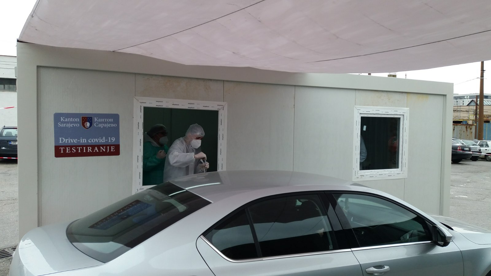 Otvoren drugi punkt za drive-in testiranje na koronavirus