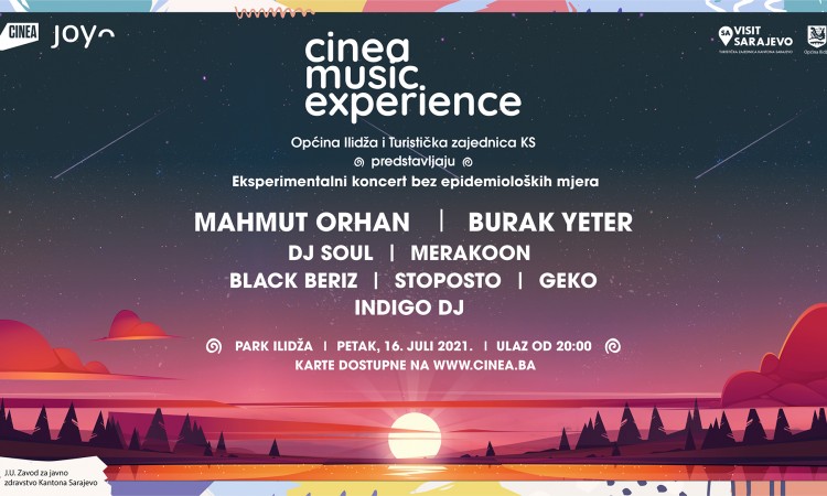 Prvi eksperimentalni koncert na Ilidži 16. jula