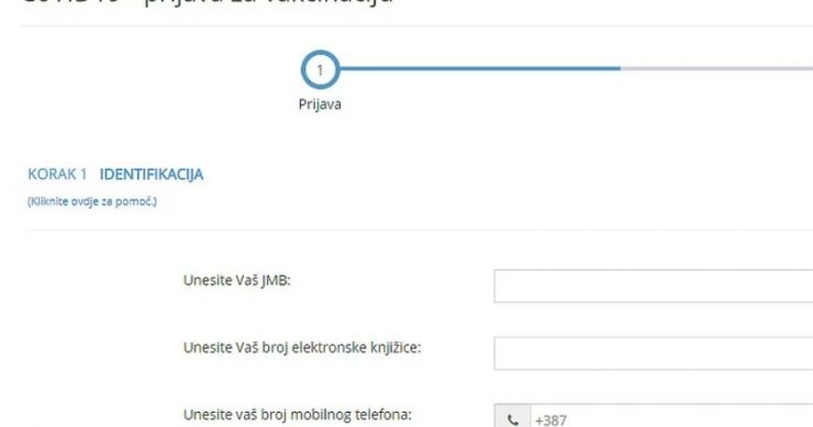 Građani KS se putem aplikacije mogu prijaviti za vakcinaciju