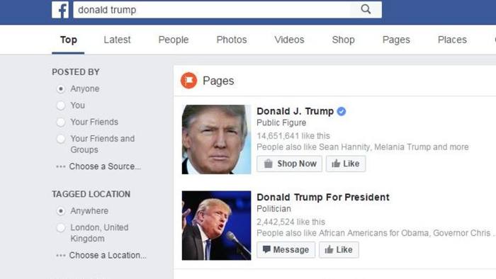 Facebook danas pred presudnom odlukom o Trumpu