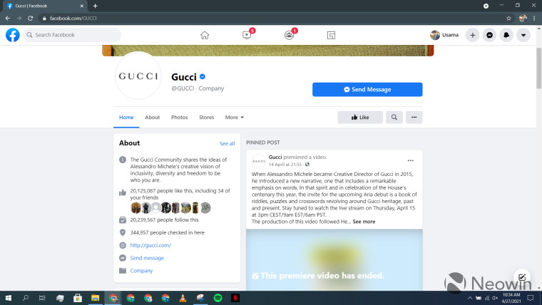 Zajednička tužba Guccija i Facebooka