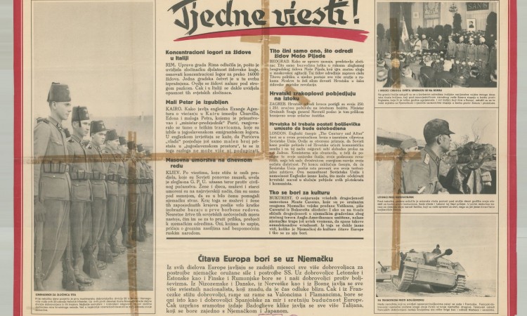 Historijski arhiv objavio izbor antisemitskih plakata iz Drugog svjetskog rata