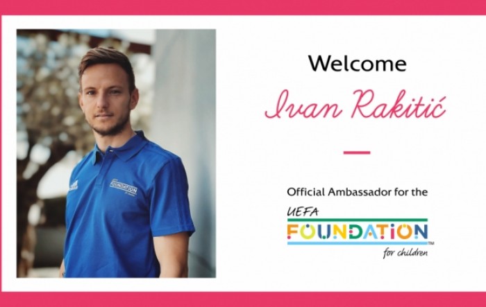 Ivan Rakitić postao prvi ambasador Fondacije za djecu Evropske fudbalske unije