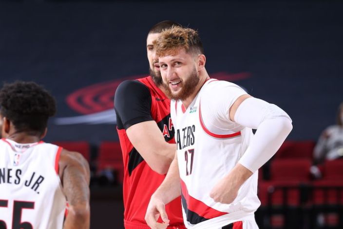 Povreda Nurkića u meču Portlanda i Toronta