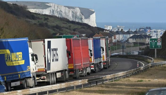 Manje od 200 kamiona još blokirano u južnoj Engleskoj