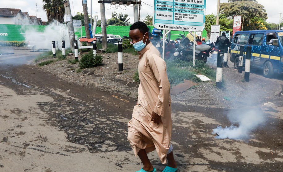 Kenijska policija ispalila suzavac tokom demonstracija podrške Palestini