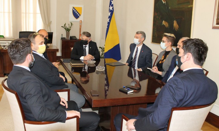 Komšić i Forto o stanju pandemije u BiH i Kantonu Sarajevo