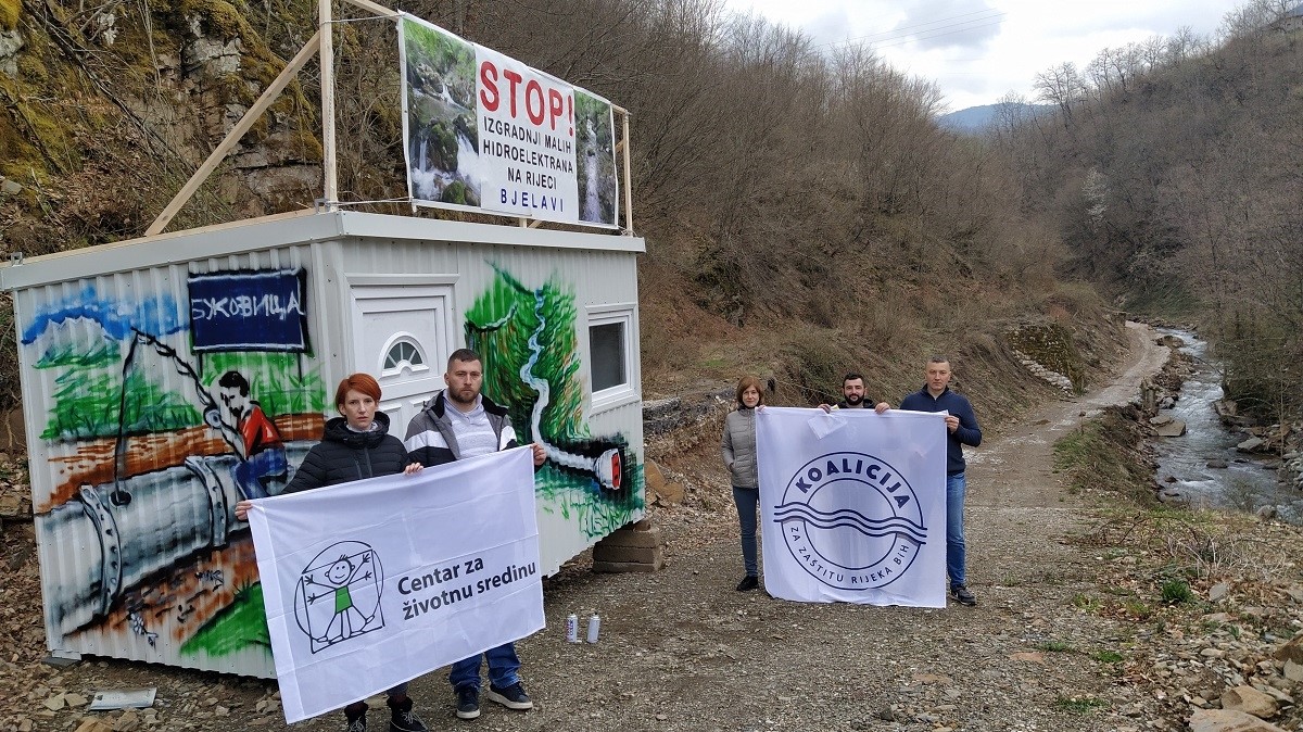 Na obali Bjelave u Foči otvorena "Kuća za odbranu rijeka"