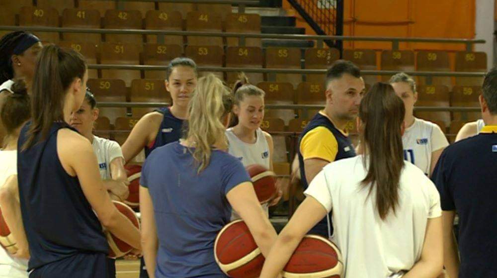 FTV na prvom treningu ženske košarkaške reprezentacije u Tuzli