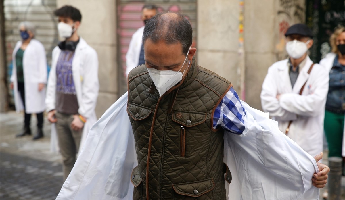 Protest ljekara u Madridu: Nedostatak osoblja i male plate