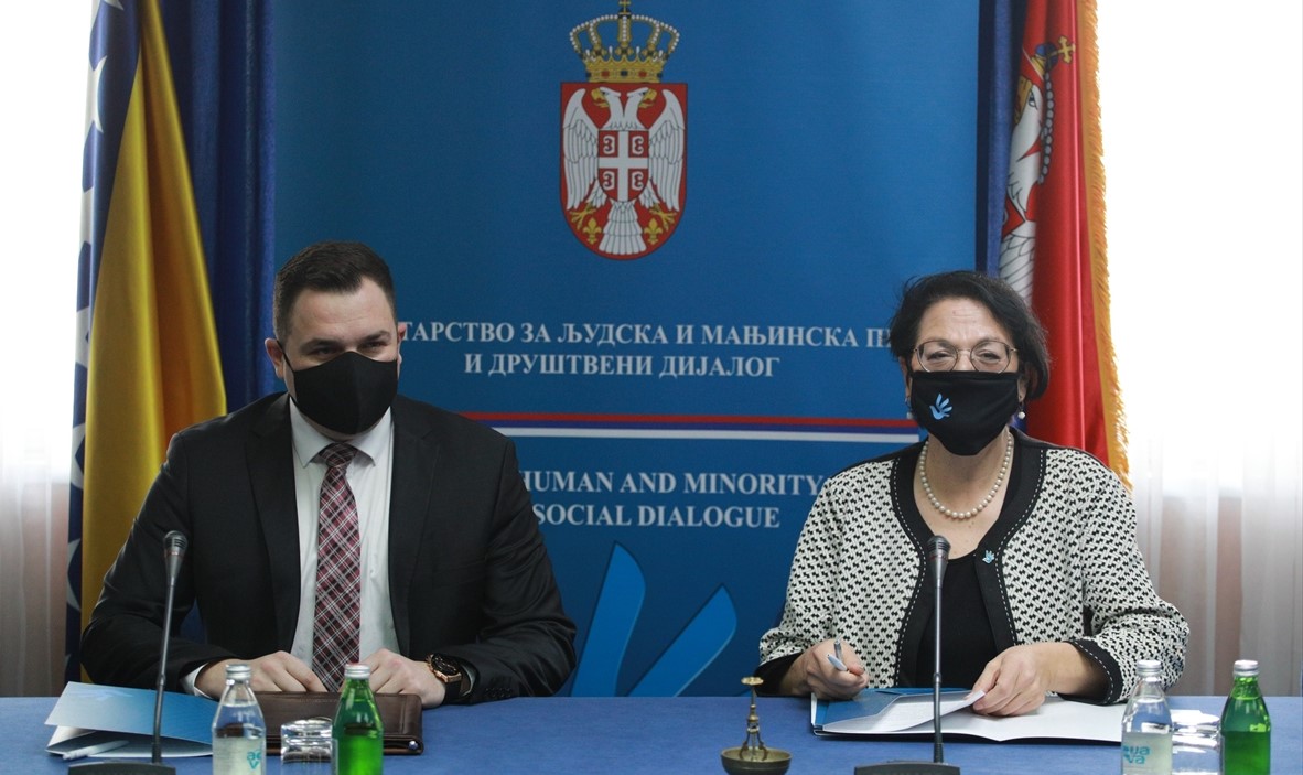 Ministri za ljudska prava Srbije i BiH: Saradnja u smanjivanju nepravde u društvu
