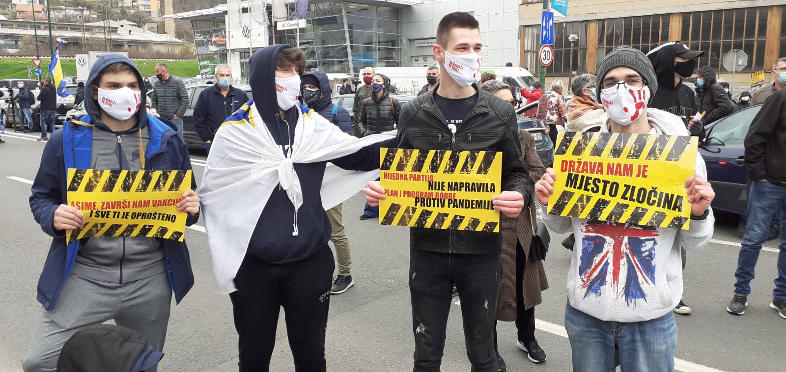 Završeni protesti 'Borba za život', vlastima upućeni zahtjevi