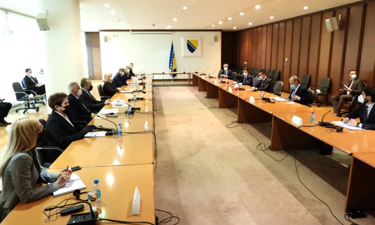 Di Maio razgovarao s članovima kolegija dvaju domova PSBiH