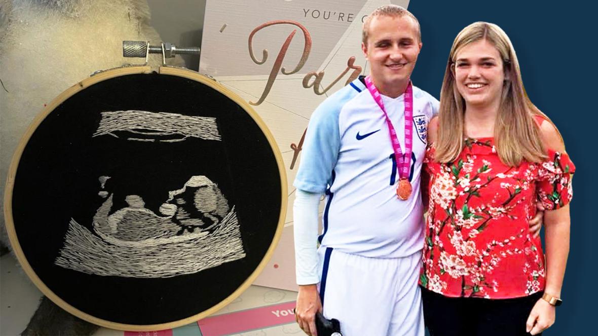 Žena dala slijepom partneru izvezenu sliku ultrazvuka bebe