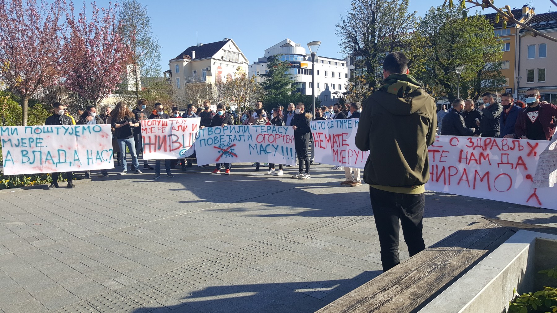 Banjalučka policija podnosi izvještaj nadležnom tužilaštvu zbog jučerašnjeg okupljanja