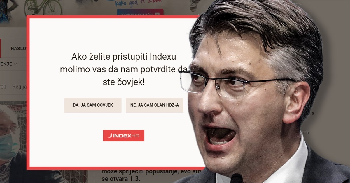HDZ RH najavio pravne korake protiv portala Index.hr