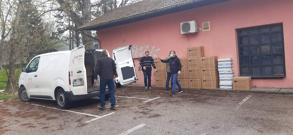 U Tuzlu stigla pošiljka potrošnog materijala za proces vakcinacije
