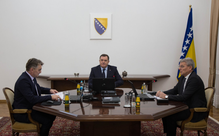 Predsjedništvo BiH o Nacrtu budžeta institucija BiH