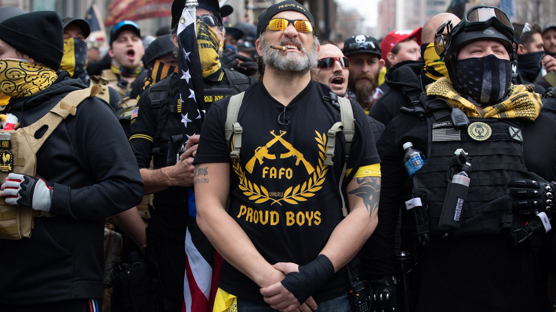 Kanada skupinu Proud Boys proglasila teroristima