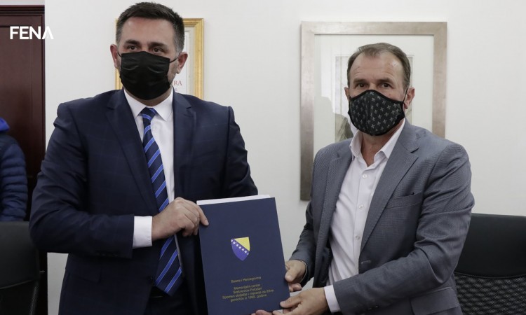Ramić u Srebrenici, nastavak podrške Memorijalnom centru Potočari