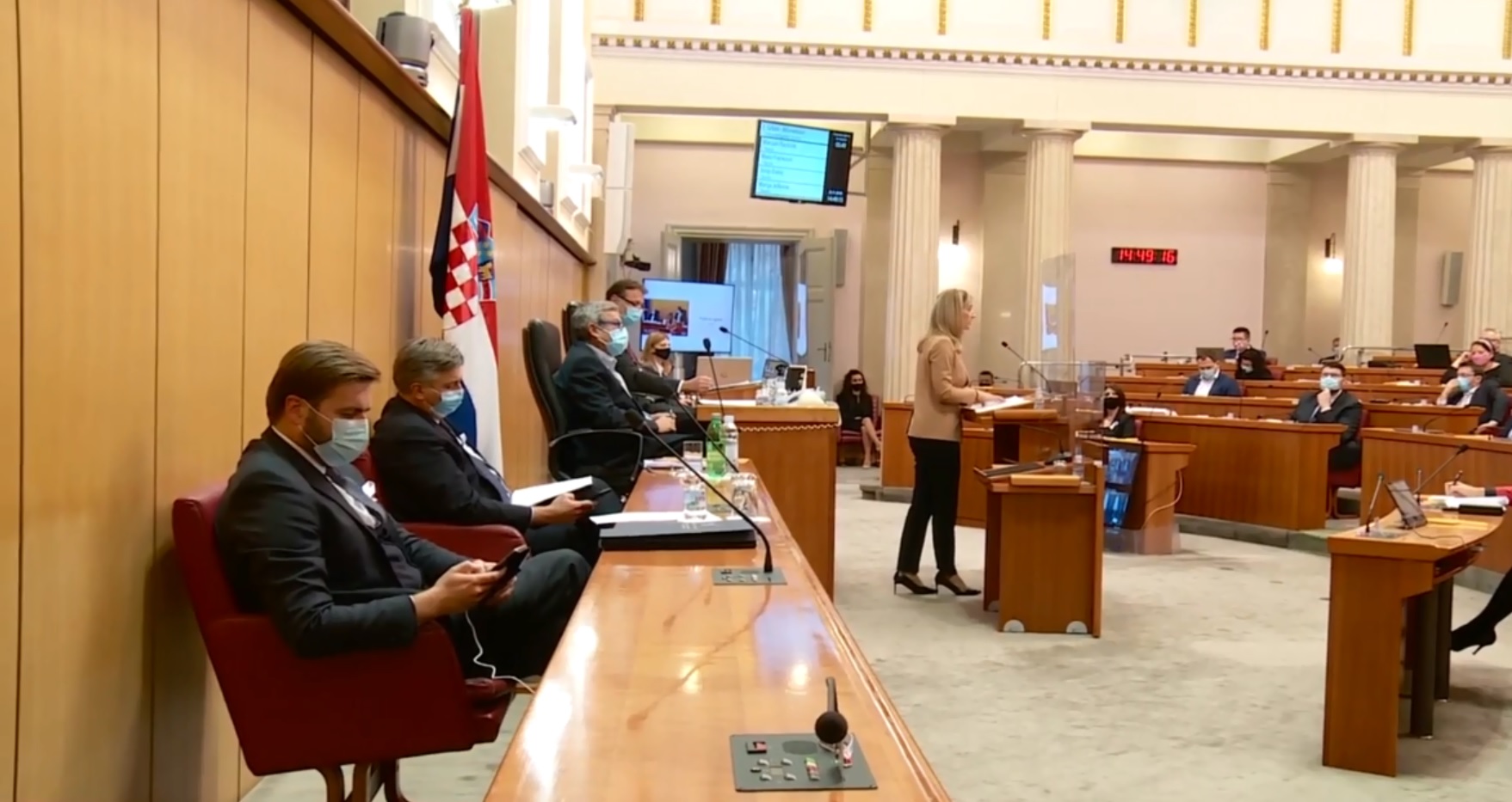 Cijepljena 52 saborska zastupnika