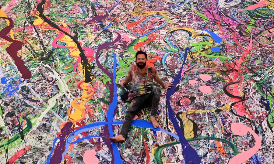 Britanski umjetnik prodao golemo platno za 52 milijuna eura u humanitarne svrhe