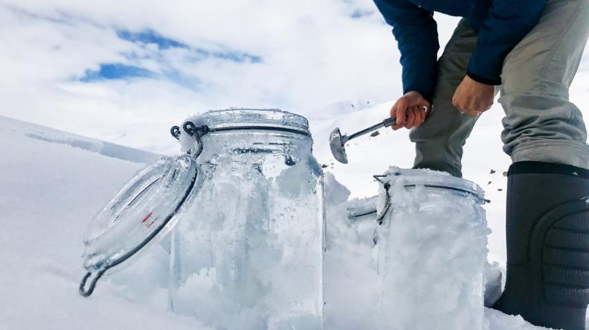 Sibirski snijeg onečišćen mikročesticama plastike