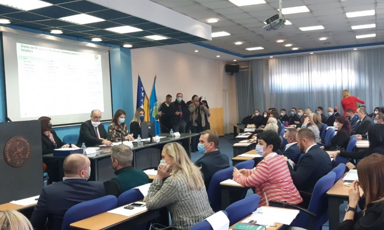 Skupština TK počela sjednicu o potvrđivanju nove Vlade