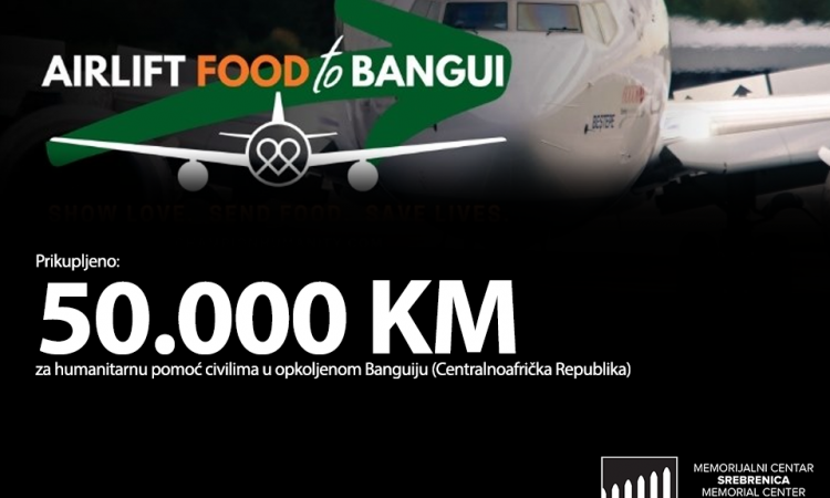 MC Srebrenica - Prikupljeno više od 50.000 KM za pomoć stanovnicima Banguija