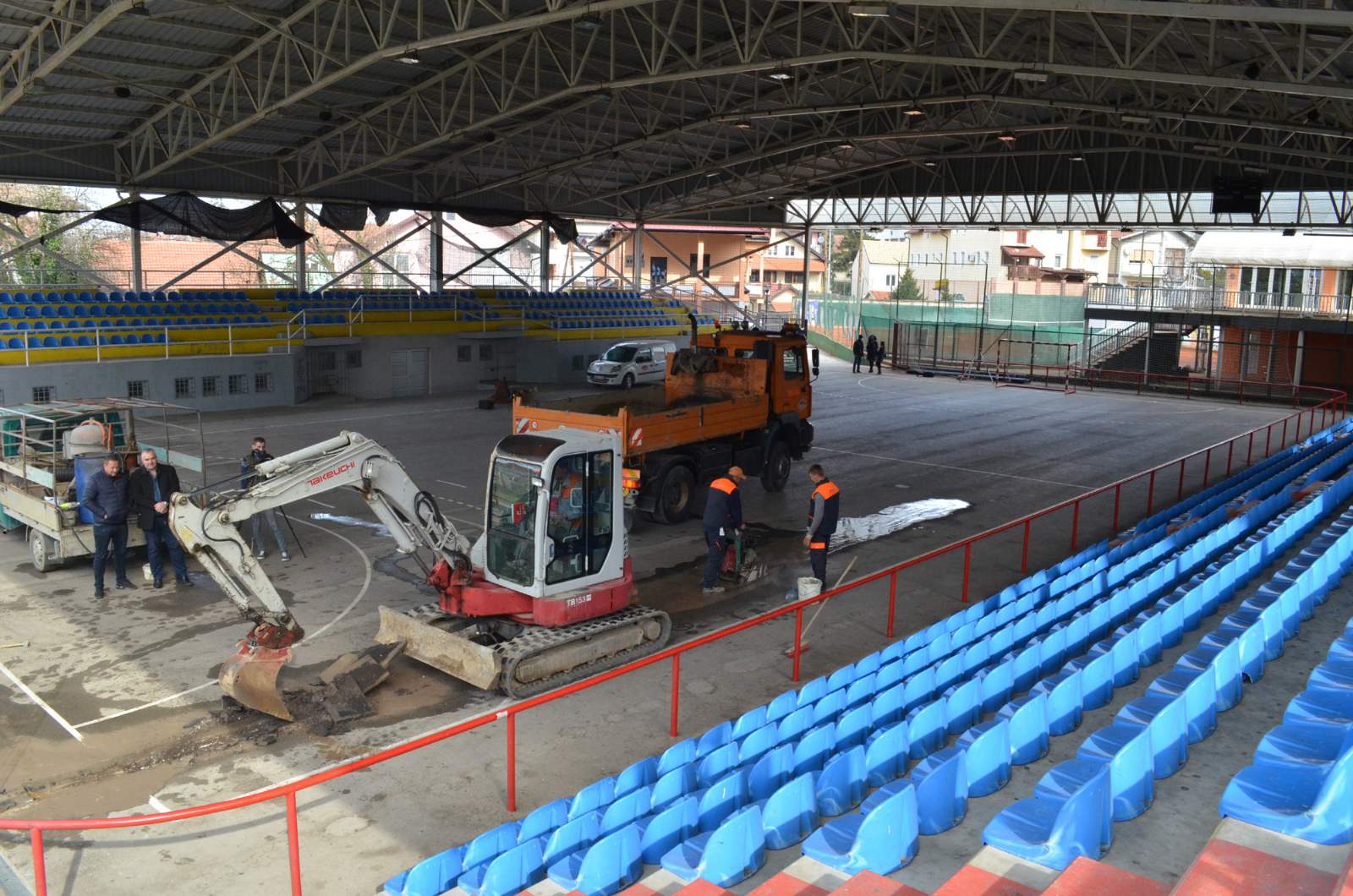 Počeli radovi na stadionu malih sportova „Blatuša“