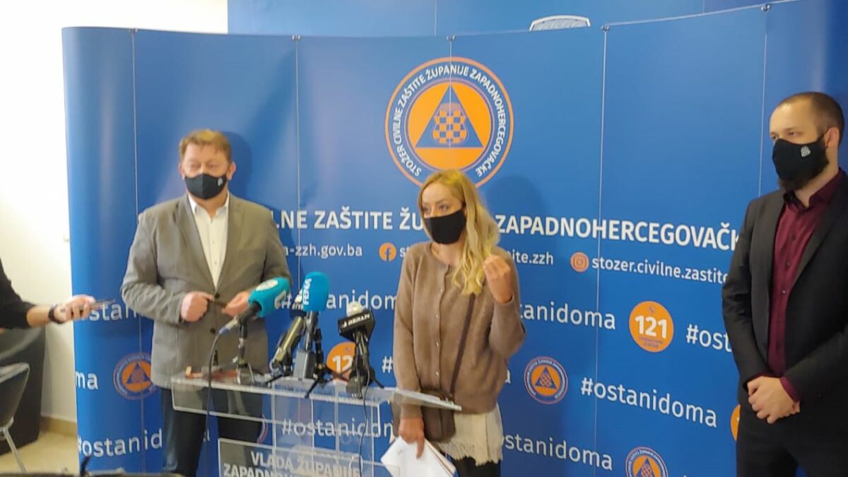 Produžene mjere u ZHK:  Od 31. ožujka ograničenje kretanja od 21 sat