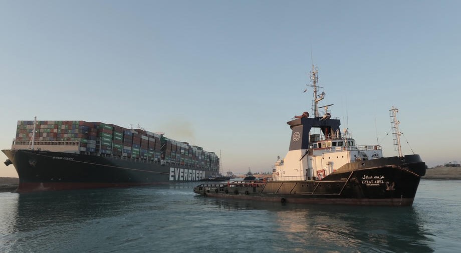 Odblokiran Suecki kanal