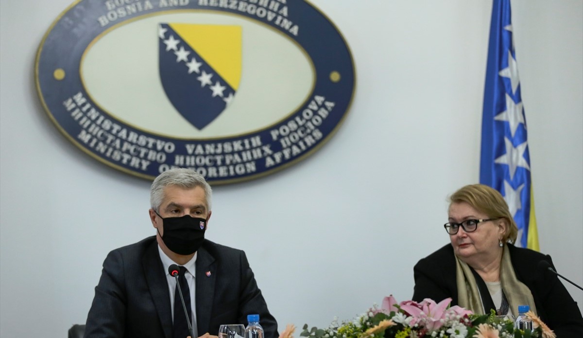 Turković primila slovačkog kolegu Korčoka: Unapređenje ekonomske razmjene i saradnje